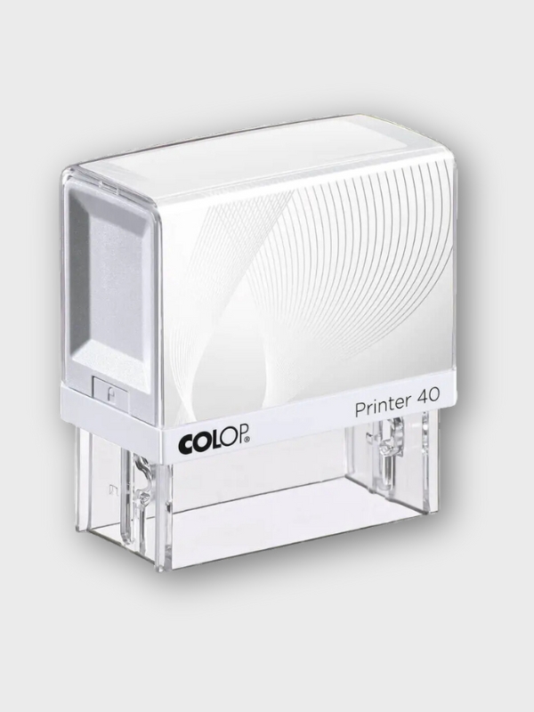 Sello automático Colop Printer 40 blanco